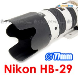 HB-29 - JJC Nikon Lens Hood Shade AF-S 70-200mm f/2.8G VR Zoom-Nikkor HB-29 - JJC Nikon Lens Hood Shade AF-S 70-200mm f/2.8G VR Zoom-Nikkor