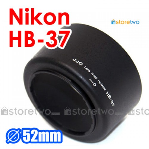 Nikon HB-37 Bayonet Lens Hood for 55-200mm f/4-5.6G VR DX 85mm f/3.5 VR Micro 