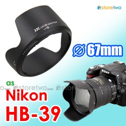 HB-39 - JJC Nikon Lens Hood AF-S DX NIKKOR 16-85mm f/3.5-5.6G ED VR HB-39 - JJC Nikon Lens Hood AF-S DX NIKKOR 16-85mm f/3.5-5.6G ED VR