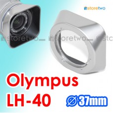 Silver LH-40 - JJC Olympus Lens Hood for MZD 14-42mm f/3.5-5.6 II R