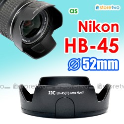 HB-45 - JJC Nikon Tulip Lens Hood AF-S 18-55mm f/3.5-5.6G VR DX Nikkor