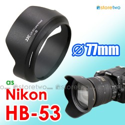 HB-53 - JJC Nikon Lens Hood Shade AF-S DX NIKKOR 24-120mm f/4G ED VR