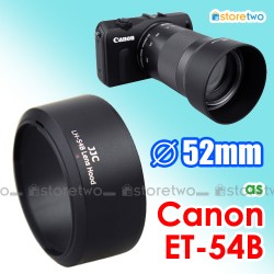 ET-54B - JJC Canon Lens Hood for EF-M 55-200mm f/4.5-6.3 IS STM EOS M ET-54B - JJC Canon Lens Hood for EF-M 55-200mm f/4.5-6.3 IS STM EOS M