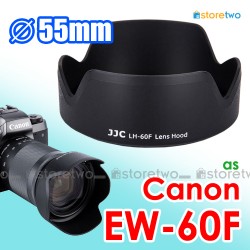 EW-60F - JJC Canon Tulip Lens Hood EF-M 18-150mm f/3.5-6.3 IS STM 55mm EW-60F - JJC Canon Tulip Lens Hood EF-M 18-150mm f/3.5-6.3 IS STM 55mm