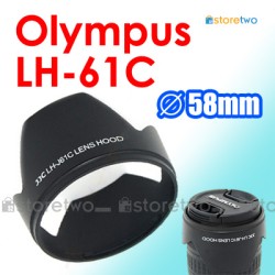 LH-61C JJC Olympus Lens Hood M.Zuiko Digital ED 14-150mm II ZD 14-42mm LH-61C JJC Olympus Lens Hood M.Zuiko Digital ED 14-150mm II ZD 14-42mm