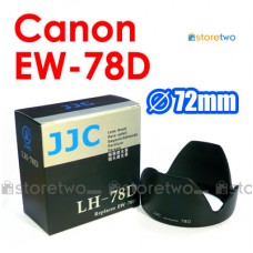 EW-78D - JJC Canon Lens Hood EF-S 18-200mm f/3.5-5.6 IS 28-200mm USM