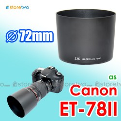 ET-78II - JJC Canon Lens Hood for EF 135mm f/2L 180mm f/3.5L Macro USM ET-78II - JJC Canon Lens Hood for EF 135mm f/2L 180mm f/3.5L Macro USM