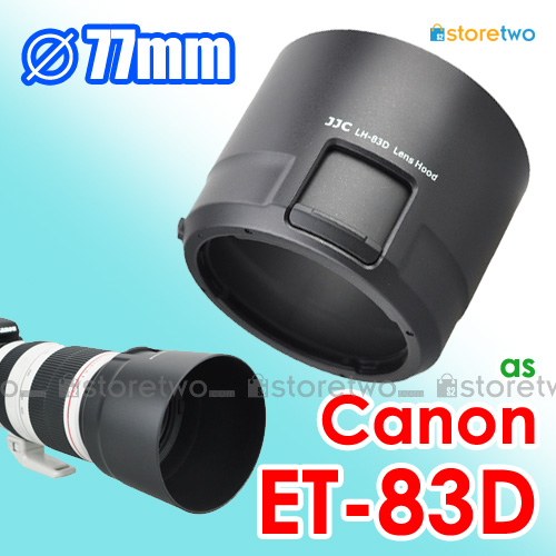 JJC LH-83D Gegenlichtblende  für Canon EF 100-400mm f/4.5-5.6L IS II USM 