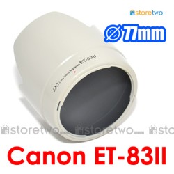 White ET-83II - JJC Canon Tulip Lens Hood 70-200mm f/2.8L USM Non-IS White ET-83II - JJC Canon Tulip Lens Hood 70-200mm f/2.8L USM Non-IS