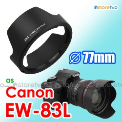 EW-83L - JJC Canon Tulip Lens Hood Shade for EF 24-70mm f/4L IS USM EW-83L - JJC Canon Tulip Lens Hood Shade for EF 24-70mm f/4L IS USM