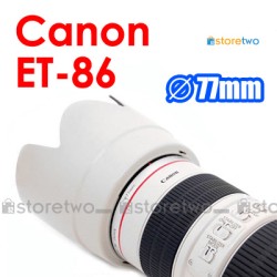 White ET-86 - JJC Canon Lens Hood Shade for EF 70-200mm f/2.8L IS USM
