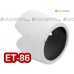 White ET-86 - JJC Canon Lens Hood Shade for EF 70-200mm f/2.8L IS USM