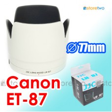 White ET-87 - JJC Canon Lens Hood for EF 70-200mm f/2.8L IS USM II