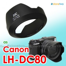 LH-DC80 - JJC Canon Tulip Lens Hood Shade PowerShot G1 X G1X Mark II