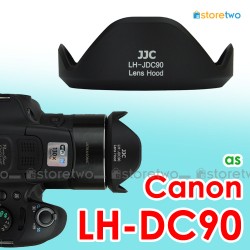 LH-DC90 - JJC Canon Tulip Flower Lens Hood Shade for PowerShot SX60 HS