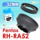 RH-RA52 - JJC Pentax Rubber Lens Hood smc DA 50mm f/1.8 A 50mm f/1.2