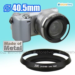 JJC Metal Lens Hood 40.5mm Screw-in 58mm Filter for Nikon Sony Samsung