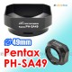 PH-SA49 - JJC Pentax Lens Hood Square 49mm smc DA 35mm f/2.4 AL 50mm