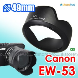 EW-53 - JJC Canon Lens Hood for EF-M 15-45mm f/3.5-6.3 IS STM EOS M EW-53 - JJC Canon Lens Hood for EF-M 15-45mm f/3.5-6.3 IS STM EOS M