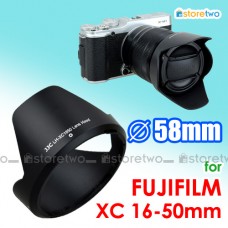 JJC FUJIFILM Lens Hood Tulip Shade FUJINON XC 16-50mm f/3.5-5.6 OIS