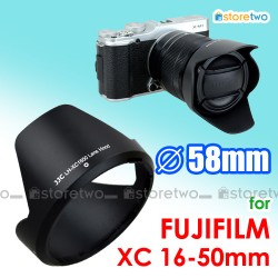 JJC FUJIFILM Lens Hood Tulip Shade FUJINON XC 16-50mm f/3.5-5.6 OIS