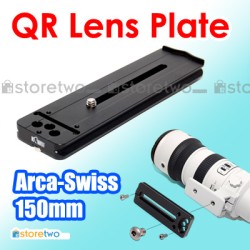 Metal 150mm Quick Release Lens Plate Arca Swiss Wimberley 300mm 400mm Metal 150mm Quick Release Lens Plate Arca Swiss Wimberley 300mm 400mm