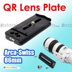 Metal 86mm Quick Release Lens Plate Arca Swiss 100mm 80-200mm 70-200mm Metal 86mm Quick Release Lens Plate Arca Swiss 100mm 80-200mm 70-200mm