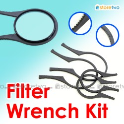 Lens Filters Wrench Kit 2 Pairs Large Small 49mm to 58mm 67mm to 77mm Lens Filters Wrench Kit 2 Pairs Large Small 49mm to 58mm 67mm to 77mm
