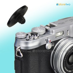 Black Convex Shutter Release Button JJC Brass FUJIFILM X100T Sony RX1S