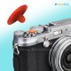 Orange Convex Shutter Release Button JJC Brass Nikon Df Sony RX1 Canon
