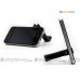 iPhone 5S 5 White 2-in-1 Rubber Stand Camera Tripod Mount Holder Glif