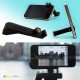 iPhone 4S 4 Black 2-in-1 Rubber Stand Camera Tripod Mount Holder Glif