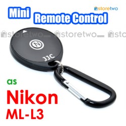ML-L3 - JJC Nikon Mini Infrared IR Wireless Remote Control Carabiner ML-L3 - JJC Nikon Mini Infrared IR Wireless Remote Control Carabiner