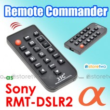 RMT-DSLR2 JJC Sony Remote Commander Control Shutter NEX-6 A9 A7RM3 A77