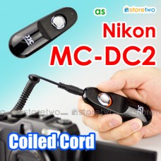 MC-DC2 JJC Nikon Remote Shutter Control Coiled Cord 90cm D750 P1000 Z6