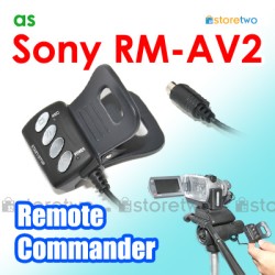 RM-AV2 - JJC Sony Remote Commander for Handycam HDR-XR160E DCR-SR37E RM-AV2 - JJC Sony Remote Commander for Handycam HDR-XR160E DCR-SR37E