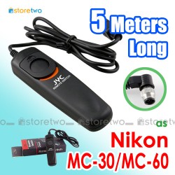 MC-36 MC-30 - JYC Nikon FUJIFILM 5 Meters Remote Shutter Control Cord MC-36 MC-30 - JYC Nikon FUJIFILM 5 Meters Remote Shutter Control Cord