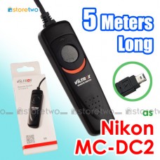 MC-DC2 Viltrox Nikon 5 Meters Remote Shutter Control Cord D7500 D5600